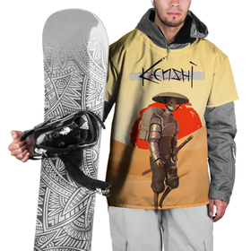 Накидка на куртку 3D с принтом KENSHI КЕНШИ в Кировске, 100% полиэстер |  | desert | kenshi | kenshi игра | samurai | кенши | пустыня | самурай