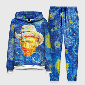Мужской костюм 3D (с толстовкой) с принтом Van Gogh Paints в Тюмени,  |  | Тематика изображения на принте: van gogh | ван гог | искусство | картина | краски | портрет | художник