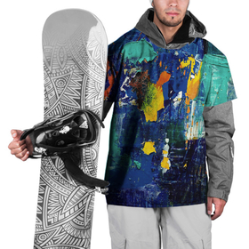 Накидка на куртку 3D с принтом КРАСКА | PAINT в Белгороде, 100% полиэстер |  | Тематика изображения на принте: casual | paint | street | wall | абстракция | краска | старая | стена | текстура | цвета