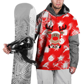 Накидка на куртку 3D с принтом Новый год в разгаре , 100% полиэстер |  | 2022 | happy new year | merry christmas | год тигра | зима близко | нг | новогодний | новогодняя символика | новый год | новый год 2022 | рождество | символ 2022 года | снег | снежинки