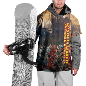 Накидка на куртку 3D с принтом Ваха Осада , 100% полиэстер |  | fantasy | waha | warhamer | warhammer | вархамер | вархаммер | ваха | фентази