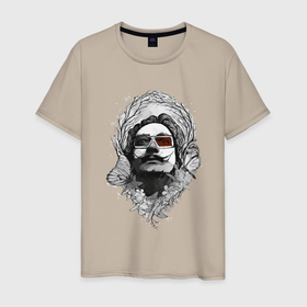 Мужская футболка хлопок с принтом Сальвадора Дали Арт в Санкт-Петербурге, 100% хлопок | прямой крой, круглый вырез горловины, длина до линии бедер, слегка спущенное плечо. | арт | вектор | сальвадора дали | юмор