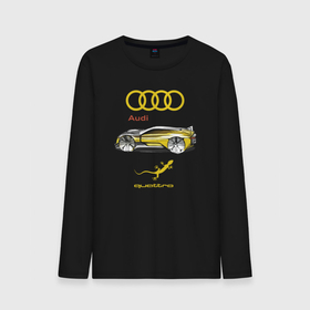 Мужской лонгслив хлопок с принтом Audi Quattro   4X4 Concept в Новосибирске, 100% хлопок |  | Тематика изображения на принте: 4х4 | audi | car | concept | germany | lizard | off road | power | prestige | автомобиль | ауди | германия | мощь | престиж | ящерица