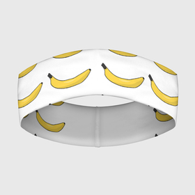 Повязка на голову 3D с принтом Крупный Банановый рай ,  |  | fyfy | fyfys | hfq | банановыйрай | бананы | рай