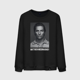 Мужской свитшот хлопок с принтом Matthew McConaughey в Санкт-Петербурге, 100% хлопок |  | matthew mcconaughey | актер | америка | джентельмены | продюсер | сша | техас | ювалд