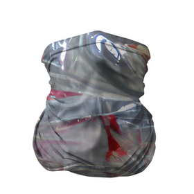 Бандана-труба 3D с принтом Кровавая пленка в Новосибирске, 100% полиэстер, ткань с особыми свойствами — Activecool | плотность 150‒180 г/м2; хорошо тянется, но сохраняет форму | dexter | halloween | декстер | косплей | костюм | кровь | пленка | хелоуин