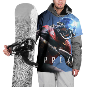Накидка на куртку 3D с принтом PREY Morgan Yu в Курске, 100% полиэстер |  | morgan yu | prey | жертва | игры | космос | морган ю | талос1 | тифон