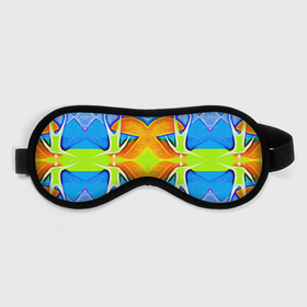 Маска для сна 3D с принтом светоскоп в Курске, внешний слой — 100% полиэфир, внутренний слой — 100% хлопок, между ними — поролон |  | веселый | калейдоскоп | мозайка | радость | человек
