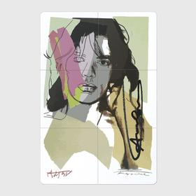 Магнитный плакат 2Х3 с принтом Andy Warhol   Mick Jagger sketch , Полимерный материал с магнитным слоем | 6 деталей размером 9*9 см | Тематика изображения на принте: andy warhol | celebrity | mick jagger | rolling stones | sketch | знаменитость | мик джаггер | ролинг стоунз | энди уорхол | эскиз