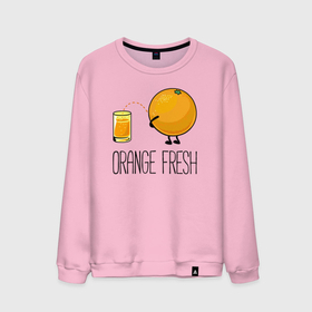 Мужской свитшот хлопок с принтом Orange fresh. в Тюмени, 100% хлопок |  | Тематика изображения на принте: freshly squeezed | funny | joke | juice | orange | orange fresh | апельсин | апельсиновый фрэш | писает в стакан | прикол | свежевыжатый | сок | шутка