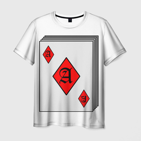 Мужская футболка 3D с принтом Колода в Кировске, 100% полиэфир | прямой крой, круглый вырез горловины, длина до линии бедер | антибренд | игра | интересное | карты | колода | покер