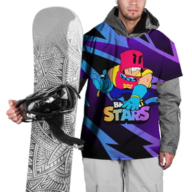 Накидка на куртку 3D с принтом GROM BRAWL STARS ГРОМ АРТн в Кировске, 100% полиэстер |  | brawl | brawl stars | brawlstars | grom | бравлстарс | гром