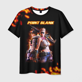 Мужская футболка 3D с принтом Point Blank Girls в Белгороде, 100% полиэфир | прямой крой, круглый вырез горловины, длина до линии бедер | point blank | в упор | поинт бланк | поинт бланк игра | поинт блэнк | шутер