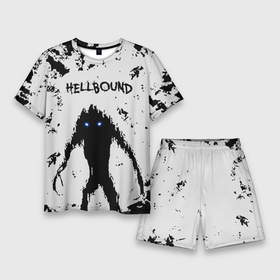 Мужской костюм с шортами 3D с принтом Hellbound Зов Ада в Белгороде,  |  | Тематика изображения на принте: hellbound | зов ада | корейские сериалы | сериал зов ада | хелбаунд
