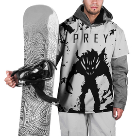 Накидка на куртку 3D с принтом Prey Монстр в Екатеринбурге, 100% полиэстер |  | Тематика изображения на принте: prey | добыча | жертва | игра прей | прей | шутер