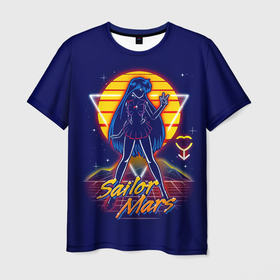 Мужская футболка 3D с принтом Сейлор Марс   Sailor Moon в Белгороде, 100% полиэфир | прямой крой, круглый вырез горловины, длина до линии бедер | sailor moon | аниме | войны в мотросках | дай мне силу | луна в мотроске | лунная призма | манга | марс рэйко | призма марса | рэй хино | сейлор марс | сейлор мун | сейлормун