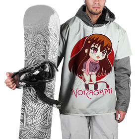Накидка на куртку 3D с принтом Ики Хиёри   Noragami , 100% полиэстер |  | anime | hanyou | iki hiyori | manga | noragami | аниме | бездомный бог | ики хиёри | манга | на половину аякаши | норагами