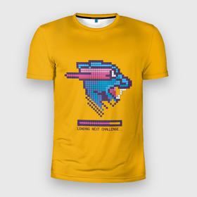 Мужская футболка 3D Slim с принтом Mr Beast Pixel Art в Новосибирске, 100% полиэстер с улучшенными характеристиками | приталенный силуэт, круглая горловина, широкие плечи, сужается к линии бедра | blogger | gamer | games | gaming | mr beast | pixel art | retro | youtube | блогеры | игры | мистер бист | пиксель арт | ретро | ютуб | ютуберы