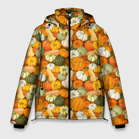 Мужская зимняя куртка 3D с принтом Тыквы (Pumpkin) в Петрозаводске, верх — 100% полиэстер; подкладка — 100% полиэстер; утеплитель — 100% полиэстер | длина ниже бедра, свободный силуэт Оверсайз. Есть воротник-стойка, отстегивающийся капюшон и ветрозащитная планка. 

Боковые карманы с листочкой на кнопках и внутренний карман на молнии. | halloween | блюдо | веган | вегетарианец | витамины | диета | еда | завтрак | здоровое питание | здоровье | зелень | зож | корм | кушанье | обед | овощи | офощи | перекус | пища | повар | растительное питание