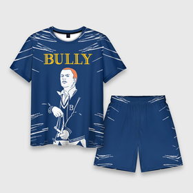 Мужской костюм с шортами 3D с принтом Bully Джимми Хопкинс ,  |  | bully | bully rockstar games | jimmy hopkins | rockstar games | балли | булли | джимми хопкинс | хулиган