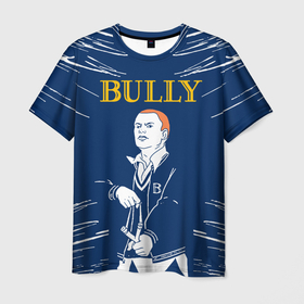 Мужская футболка 3D с принтом Bully Джимми Хопкинс в Кировске, 100% полиэфир | прямой крой, круглый вырез горловины, длина до линии бедер | bully | bully rockstar games | jimmy hopkins | rockstar games | балли | булли | джимми хопкинс | хулиган