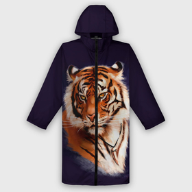 Дождевик унисекс 3D с принтом Грозный Тигр | Символ 2022 Года | Tiger Beast в городе Новоалтайск,  |  | 2022 | beast | black | cat | christmas | merry | new year | tiger | xmas | водяной | год тигра | животные | зверь | когти | кот | кошки | новый год | огонь | паттерн | полосатый | рождество | тигр | узор | чб | черный