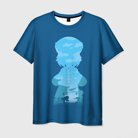 Мужская футболка 3D с принтом Диона бармен из Кошкиного хвоста в Екатеринбурге, 100% полиэфир | прямой крой, круглый вырез горловины, длина до линии бедер | anime | diona | genshin impact | аниме | геншен импакт | геншин импакт | геншин эмпакт | геншинимпакт | диона | игры | персонажи