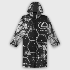Дождевик унисекс 3D с принтом LEXUS (Technological Texture) в городе Новоалтайск,  |  | auto | autosport | avto | car | lexus | race | street racing | авто | автоспорт | гонки | лексус | марка | машина | тачка