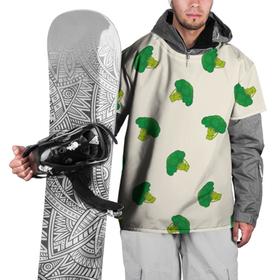 Накидка на куртку 3D с принтом Брокколи паттерн в Курске, 100% полиэстер |  | брокколи | веган | вегетарианец | еда | зелень | зож | овощи | паттерн | пп | правильное питание | салаты