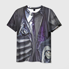Мужская футболка 3D с принтом Ад стиль в Санкт-Петербурге, 100% полиэфир | прямой крой, круглый вырез горловины, длина до линии бедер | addams | addams family | halloween | адамс | аддамс | вампиры | готика | семейка | семейка адамс | семейка аддамс | хэллоуин | черный юмор