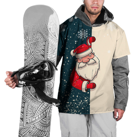 Накидка на куртку 3D с принтом ДОЛГОЖДАННЫЙ ДЕД МОРОЗ | 2022 , 100% полиэстер |  | 2022 | christmas | frost | new year | santa claus | год тигра | дед мороз | дедушка мороз | мороз | наступающий год | новогодний | новый год | рождественский | рождество | рождество христово | с новым годом | санта