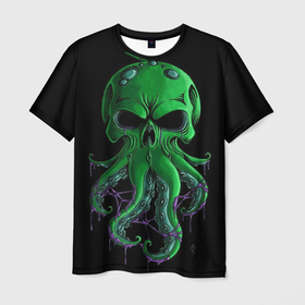 Мужская футболка 3D с принтом 3D морской житель в Кировске, 100% полиэфир | прямой крой, круглый вырез горловины, длина до линии бедер | женское | мойдизайн | мужское | принт | толстовки | футболка | юбки