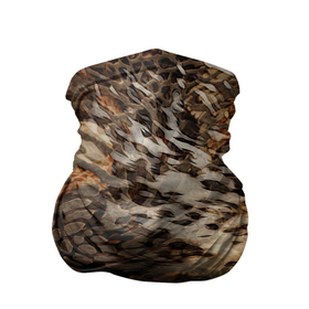 Бандана-труба 3D с принтом Тигриная шикарная шкура в Тюмени, 100% полиэстер, ткань с особыми свойствами — Activecool | плотность 150‒180 г/м2; хорошо тянется, но сохраняет форму | мех | символ года | текстура | тигр