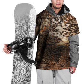 Накидка на куртку 3D с принтом Тигриная шикарная шкура в Новосибирске, 100% полиэстер |  | Тематика изображения на принте: мех | символ года | текстура | тигр
