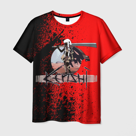 Мужская футболка 3D с принтом KENSHI | КЕНШИ в Кировске, 100% полиэфир | прямой крой, круглый вырез горловины, длина до линии бедер | kenshi | драки | кенши | самурай | файтинг