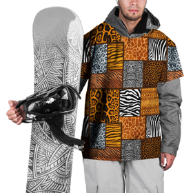 Накидка на куртку 3D с принтом тигр, полосы, 2022 в Курске, 100% полиэстер |  | 2022 год | в полоску | зебра | зима | змеиный | змея | леопардовый | новогодний | оранжевый | полосатый | пятнистый | с тигром | тигр | тигровый | шкуры животных