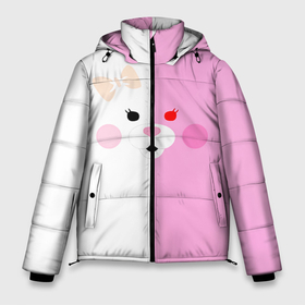 Мужская зимняя куртка 3D с принтом Усами   Danganronpa в Курске, верх — 100% полиэстер; подкладка — 100% полиэстер; утеплитель — 100% полиэстер | длина ниже бедра, свободный силуэт Оверсайз. Есть воротник-стойка, отстегивающийся капюшон и ветрозащитная планка. 

Боковые карманы с листочкой на кнопках и внутренний карман на молнии. | academy of hope and high | danganronpa | monomi | school students of despair | trigger happy havoc | usami | аниме | волшебная девочка | данганромпа | данганронпа | магическая крольчиха | манга | медведь | мономи | наблюдатель | розов