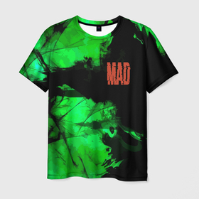 Мужская футболка 3D с принтом Mad 2077 в Санкт-Петербурге, 100% полиэфир | прямой крой, круглый вырез горловины, длина до линии бедер | fashion | hype | mad | vanguard | авангард | безумство | мода | хайп