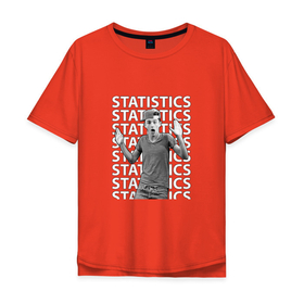 Мужская футболка хлопок Oversize с принтом Lil Timmy Tim Statistics в Белгороде, 100% хлопок | свободный крой, круглый ворот, “спинка” длиннее передней части | lil timmy tim | statistics | timothee chalamet | мисс лотэн | статистика | тимоти шаламе