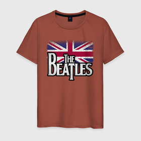 Мужская футболка хлопок с принтом The Beatles  Great Britain | Битлз , 100% хлопок | прямой крой, круглый вырез горловины, длина до линии бедер, слегка спущенное плечо. | john | liverpool | music | paul | retro | ringo | rock | the beatles | англия | битлз | битлы | великобритания | джон | жуки | леннон | маккартни | пол | ретро | ринго | рокмузыка | флаг