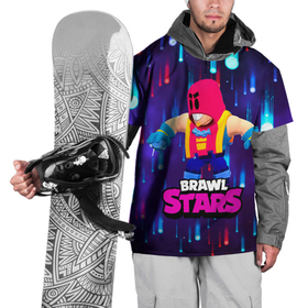 Накидка на куртку 3D с принтом GROM BRAWL STARS ГРОМ БРАВЛ СТАРС в Кировске, 100% полиэстер |  | Тематика изображения на принте: brawl | brawl stars | brawlstars | grom | бравлстарс | гром