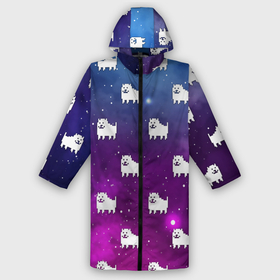 Дождевик унисекс 3D с принтом UNDERTALE DOGS PATTERN SPACE в городе Новоалтайск,  |  | asriel dreemurr | chara | dog | frisk | galaxy | gaster blaster | heart | neon | sans | space | undertale | азриэль дримурр | андертейл | галактика | гастер | космос | меттатон | неон | санс | сердце | собака | фриск | чара