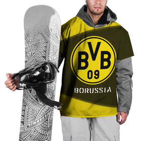 Накидка на куртку 3D с принтом БОРУССИЯ | Borussia   Графика , 100% полиэстер |  | borussia | club | dortmund | footbal | logo | боруссия | дортмунд | знак | клуб | логотип | логотипы | полосы | символ | символы | форма | футбол | футбольная | футбольный