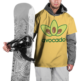Накидка на куртку 3D с принтом Avocado авокадо в Новосибирске, 100% полиэстер |  | adidas | antibrand | avocado | emblem | food | fruit | logo | авокадо | адидас | антибренд | еда | логотип | фрукт | эмблема