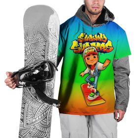 Накидка на куртку 3D с принтом Subway Surfers   Метро серферов , 100% полиэстер |  | Тематика изображения на принте: subway surfes | метро surfers | метро серферов | метро серферс | сабвей сёрф | сабвей сёрферс | сабвей серфес | серфер метро | серферы в метро