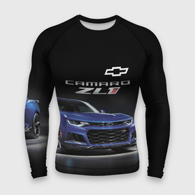 Мужской рашгард 3D с принтом Chevrolet Camaro ZL1 Motorsport в Тюмени,  |  | car | chevrolet | motorsport | power | prestige | usa | автомобиль | автоспорт | мощь | престиж | сша | шевроле