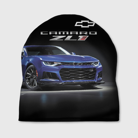Шапка 3D с принтом Chevrolet Camaro ZL1 Motorsport в Петрозаводске, 100% полиэстер | универсальный размер, печать по всей поверхности изделия | car | chevrolet | motorsport | power | prestige | usa | автомобиль | автоспорт | мощь | престиж | сша | шевроле