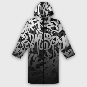 Дождевик унисекс 3D с принтом GRAFFITI WHITE TAGS   ГРАФФИТИ в городе Новоалтайск,  |  | gradient | graffiti | tags | градиент | граффити | каллиграфия | надписи | теги | тегинг | узор