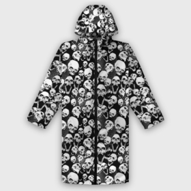 Дождевик унисекс 3D с принтом Screaming skulls  web в городе Новоалтайск,  |  | bats | bones | screaming | screaming skulls | skull | web | кости | кричат | кричащие черепа | летучая мышь | паутина | черепа