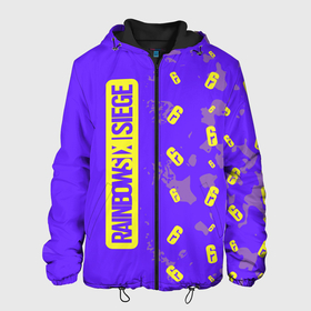 Мужская куртка 3D с принтом РАДУГА 6 + Камуфляж в Новосибирске, ткань верха — 100% полиэстер, подклад — флис | прямой крой, подол и капюшон оформлены резинкой с фиксаторами, два кармана без застежек по бокам, один большой потайной карман на груди. Карман на груди застегивается на липучку | clancy | logo | rainbow | siege | six | tom | знак | игра | игры | камуфляж | лого | логотип | логотипы | милитари | осада | паттерн | радуга | радуга 6 | радуга6 | рэйнбоу | символ | символы | шесть